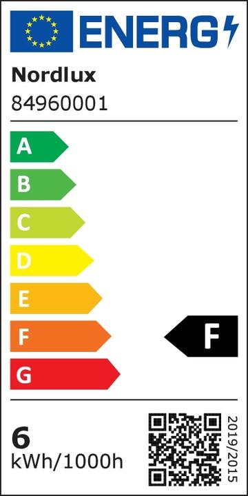 Label énergétique Nordlux Roar, Kip, Dim.,IP23 (590 lm)