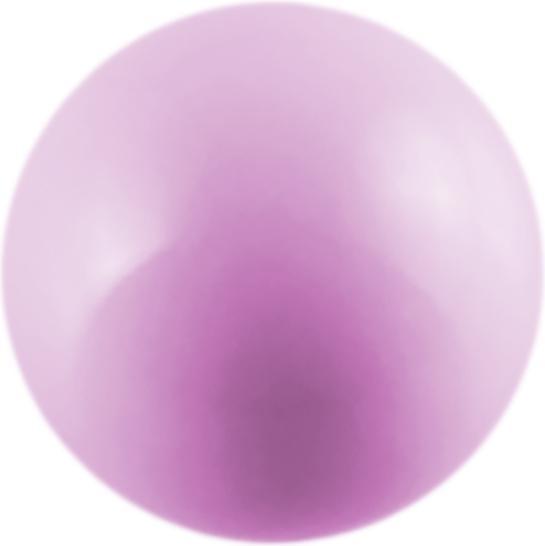 Produktbild Star Piercing Micro Kugel pastelllila (ohne Messing, Chirurgenstahl 316L)