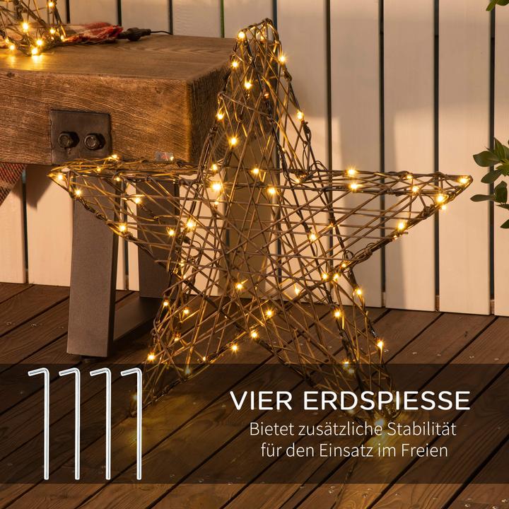 Produktbild Jamb Weihnachtsstern XXL LED 80cm