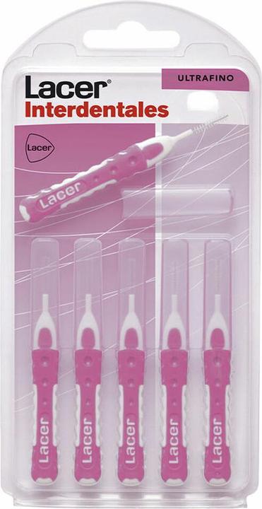 Produktbild Lacer Interdentalbürste gerade Ultrafine Bliste 6 Stück (6 x)