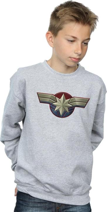 Actual product image Boys Captain Chest Emblem Sweatshirt (116)