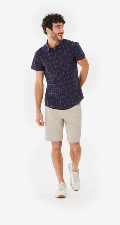 Immagine prodotto Forclaz Hemd Herren kurzarm - NH100 blau (S)
