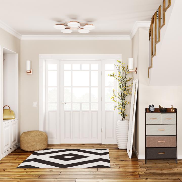 Produktbild Relaxdays Schubladenschrank (58 x 31.5 x 100 cm)