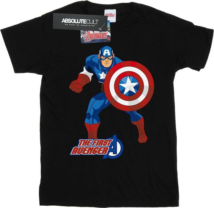Actual product image Mens Captain America The First Avenger T-Shirt (XL)