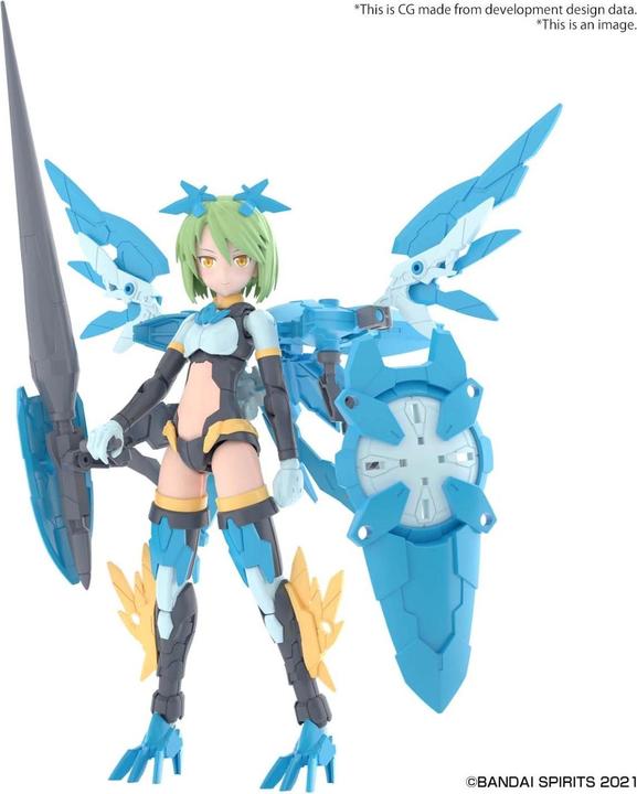 Actual product image Bandai 1/144 30MM BEMX-15 PORTANOVA (RED)