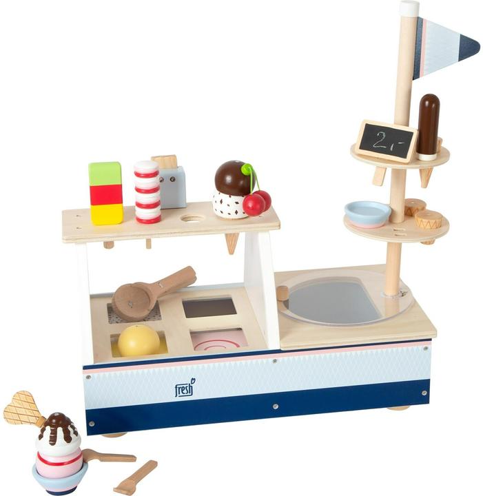 Actual product image small foot Ice cream counter fresh