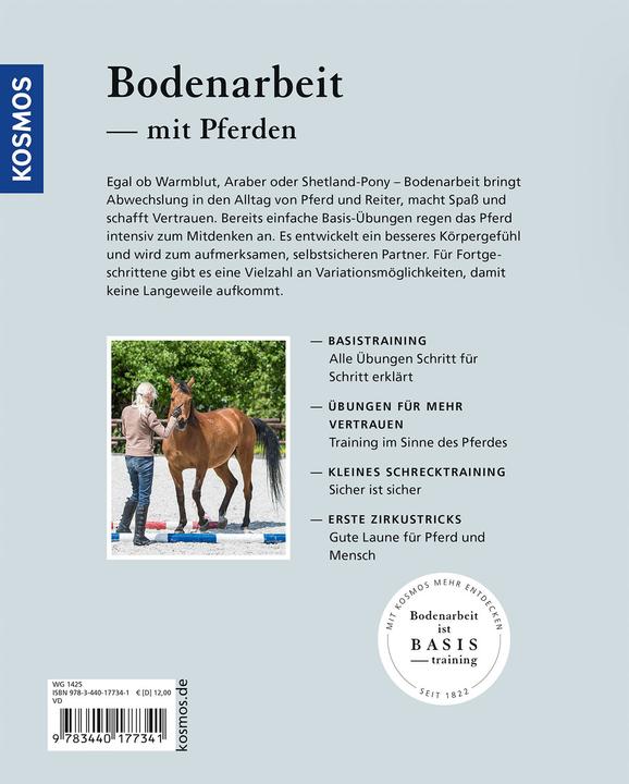 Actual product image Kosmos Bodenarbeit mit Pferden (German, Sigrid Schöpe, 2023)