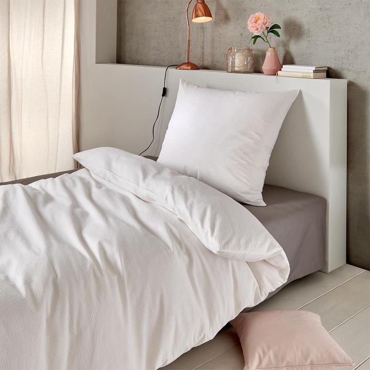 Actual product image Traumschlaf Baby Seersucker (Bedding set, 80 x 80 cm, 200 x 220 cm)