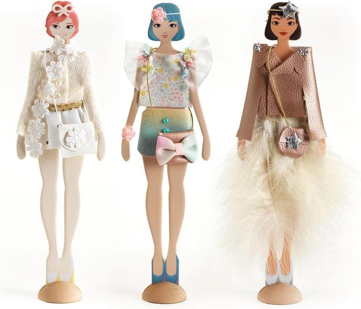 Actual product image Djeco Fashion creative set by Caroline