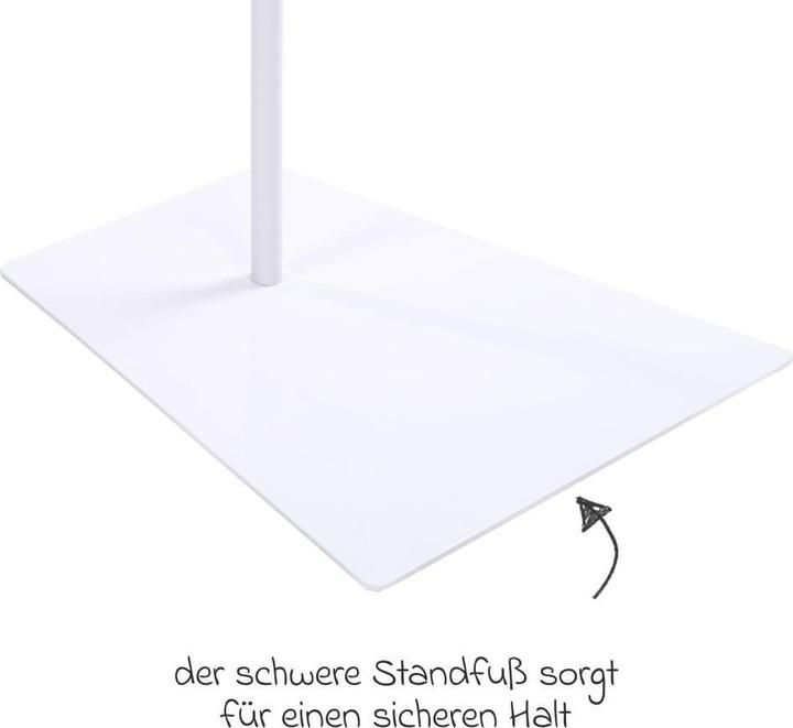 Produktbild Julius Zöllner Himmelhalter Franz mit Standfuss, weiss
