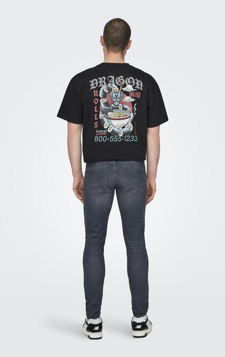 Produktbild Only & Sons Slim Fit Niedrige Taille Jeans Slim Fit Jeans (W31/L34)