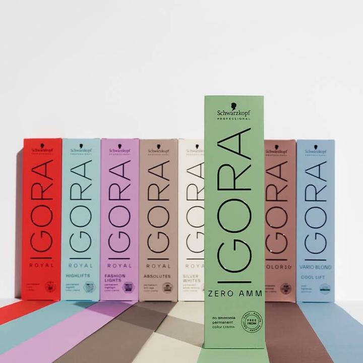 Produktbild Schwarzkopf Igora Zero AMM - 7-42 Mittelblond Beige Asch (7-42 Mittelblond Beige Asch)
