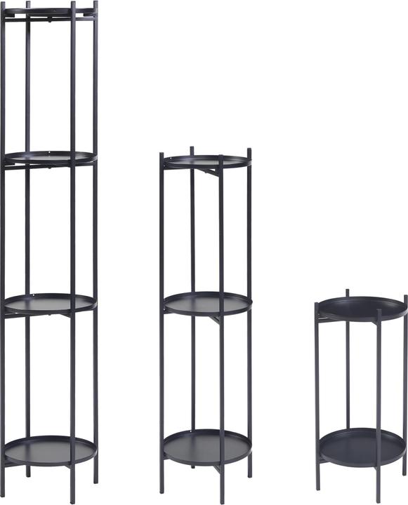 Immagine prodotto En.Casa Set di 3 supporti per piante Tuusula