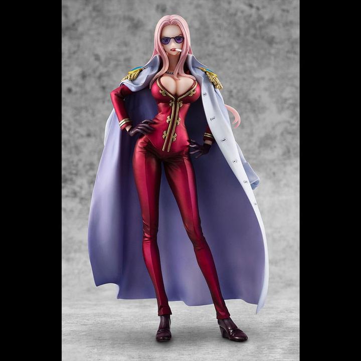 Actual product image Megahouse One Piece statuette PVC P.O.P. Black Cage Hina Limited Edition 23 cm