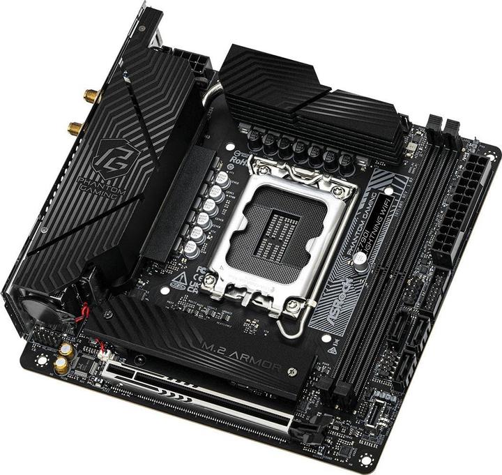 Immagine prodotto AsRock Z790I Lightning WiFi 1700 mATX HDMI/DP DDR5 al dettaglio (LGA 1700, Intel Z790, Mini-ITX)