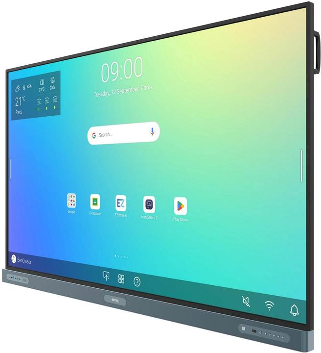 Produktbild BenQ RP8604, 2,18 m (86"), 1895 x 1066 mm, 450 cd/m², 3840 x 2160 Pixel, 4K Ultra HD, IPS (3840 x 2160 Pixel, 86")