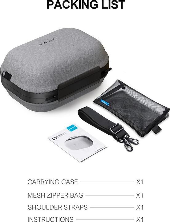 Actual product image Bobovr C3 Carrying Case