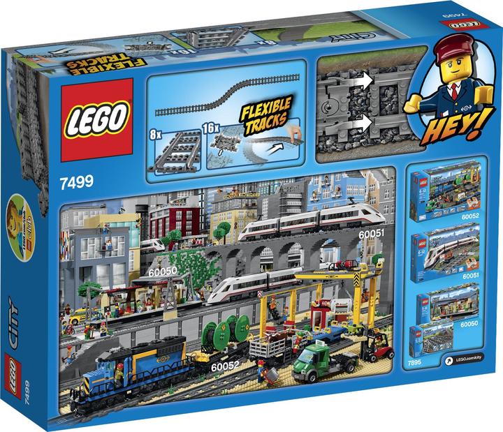Produktbild LEGO Flexible Schienen (7499, LEGO City)