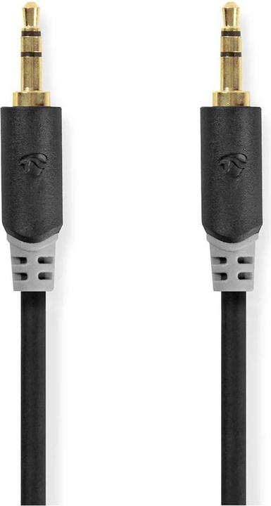 Image du produit Nedis Câble audio stéréo prise jack 3,5 mm (5 m, Jack 3,5 mm (AUX))