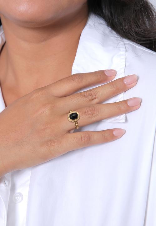 Image du produit Elli PREMIUM Bague Solitaire Gemme Classique 925 Argent (58, Argent 925)
