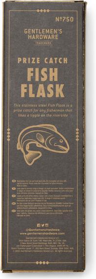Image du produit Gentlemen's Hardware Fish Hip Flask (130 ml)