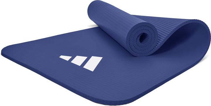 adidas Tapis de fitness, 10mm, bleu (10 mm)
