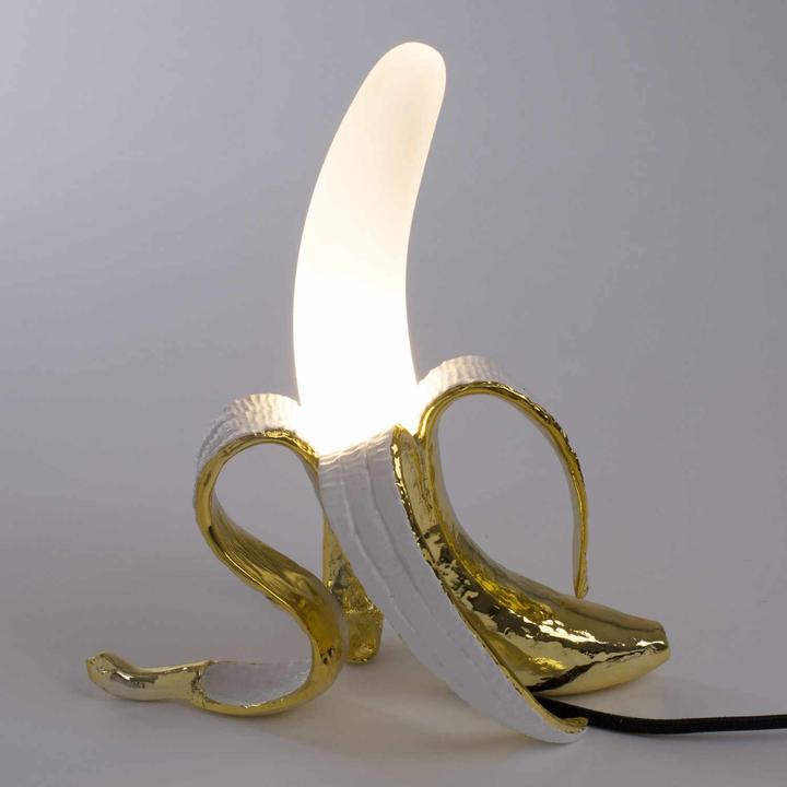 Actual product image Blow by Job&Seletti Banana Lamp Gold Edition Led Light (480 lm)