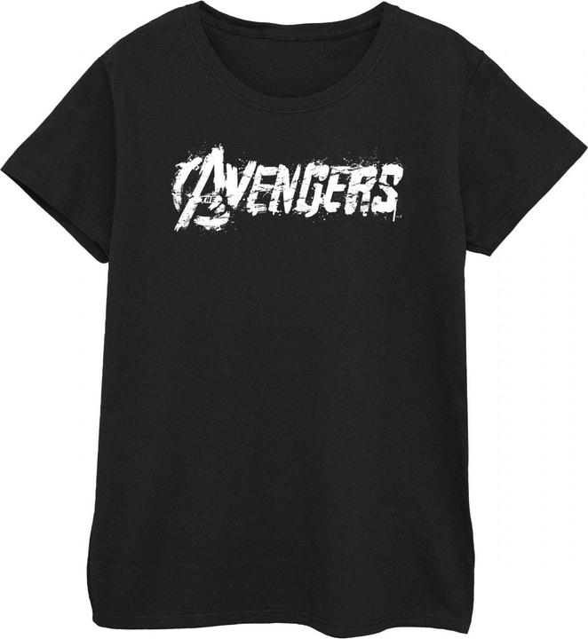 Image du produit Marvel T-shirt à logo dégradé pour femme/femme (L)