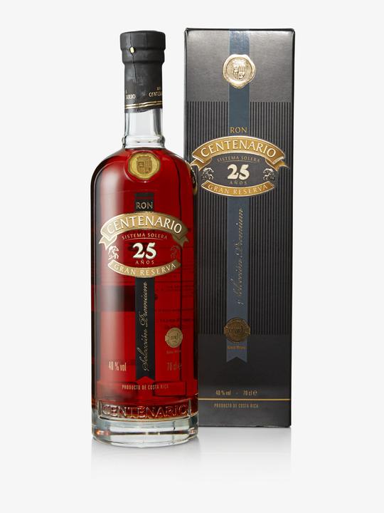 Actual product image Ron Centenario Gran Reserva 25 Years Old Premium Rum (1 x 70 cl)