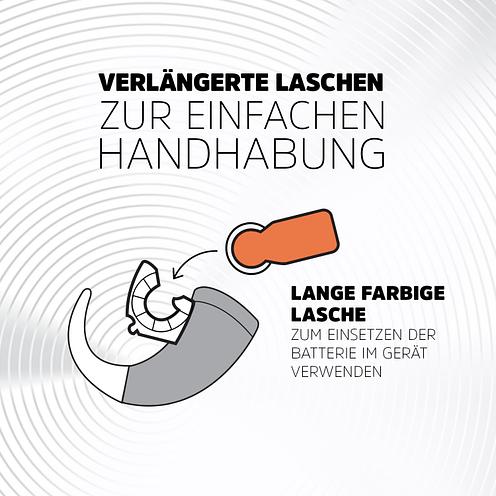 Produktbild Energizer Knopfzelle ZA 10 1.45 V 16 St. Zink-Luft ENR EZ Turn & Lock (10) (10 Stk., 10, 83 mAh)