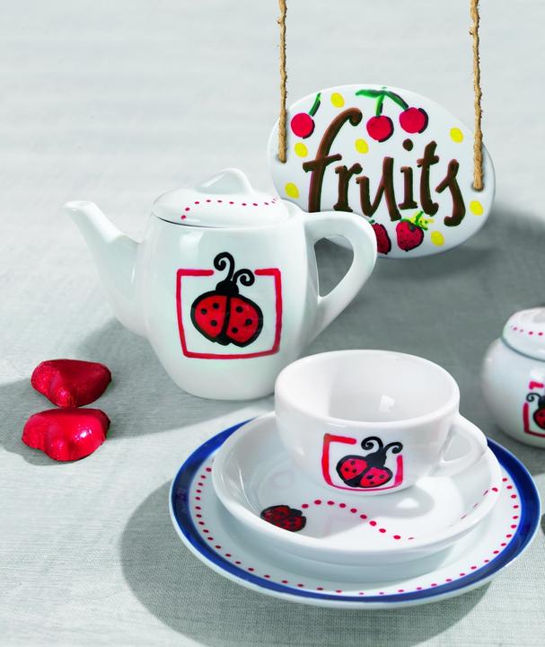 Image du produit Magni Stylo pinceau porcelaine 4200 Set de 4 pièces 1-4mm (Trié, 4 mm, 4 x)