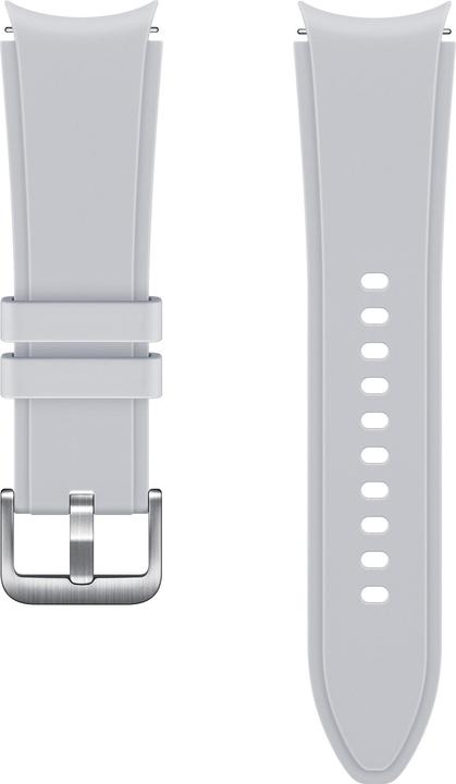 Samsung Ridge Sport Band 20mm S/M argent (20 mm, Fluoroélastomère, Galaxy Watch)