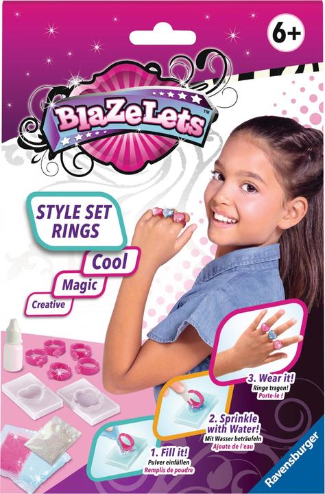 Actual product image Ravensburger Blazelets Style Set Rings