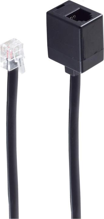 Produktbild Shiverpeaks ®-BASIC-S--Western-Stecker 6/6 auf Western-Kupplung 6/6, 10m