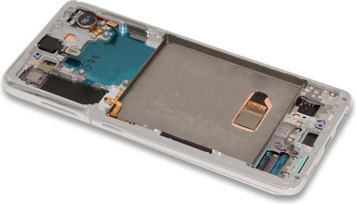 Samsung Original Galaxy S21 Display LCD Touch Phantom Weiss (Display, Galaxy S21 5G)