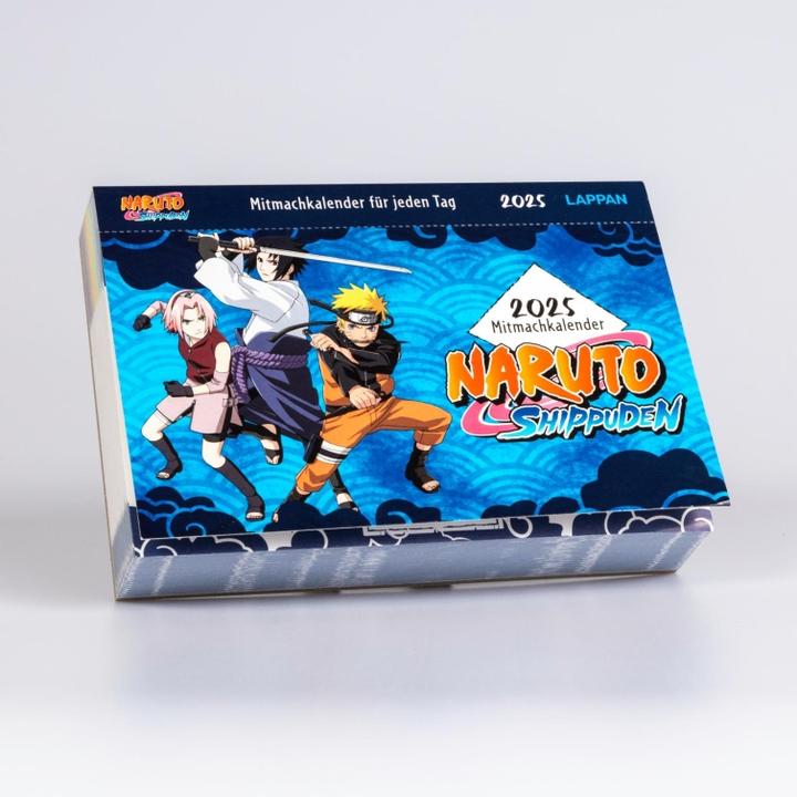Immagine prodotto Naruto Shippuden 2025 calendario interattivo per ogni giorno (11 x 16 cm, Tedesco)