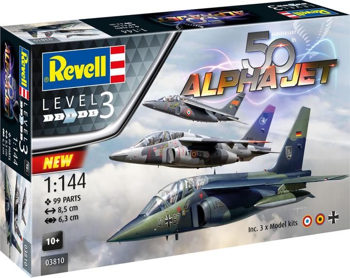 Actual product image Revell 50th Anniversary "Alpha Jet