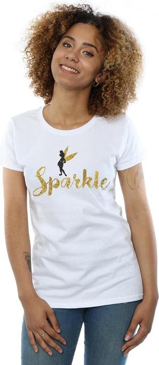Actual product image Disney Womens/Ladies Princess Tinker Bell Sparkle Time Cotton T-Shirt (XXL)