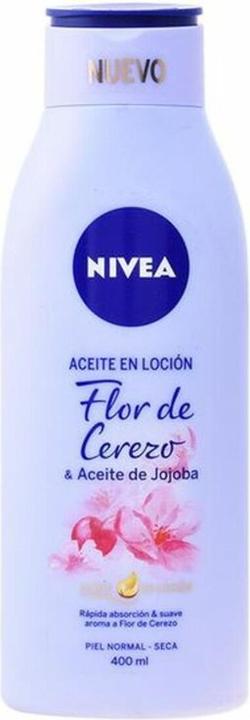 NIVEA ACEITE EN LOCION flor cerezo & jojoba 400 ml (Körperlotion, 400 ml)
