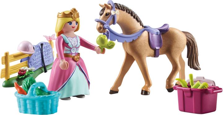 Actual product image Playmobil Princess with horse (71801, Playmobil Princess Magic)