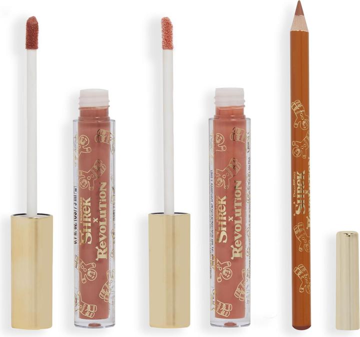 Image du produit Makeup Revolution Shrek Gingy Lip Kit Set