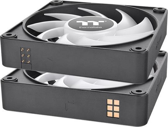 Actual product image Thermaltake PC CASE FAN CT120 EX ARGB SYNC 3 FAN BLACK CL-F181-PL12SW-A (120 mm, 3 x)