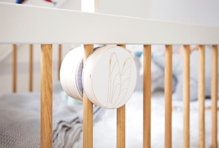 Actual product image small foot Baby Mobile Holder "Seaside