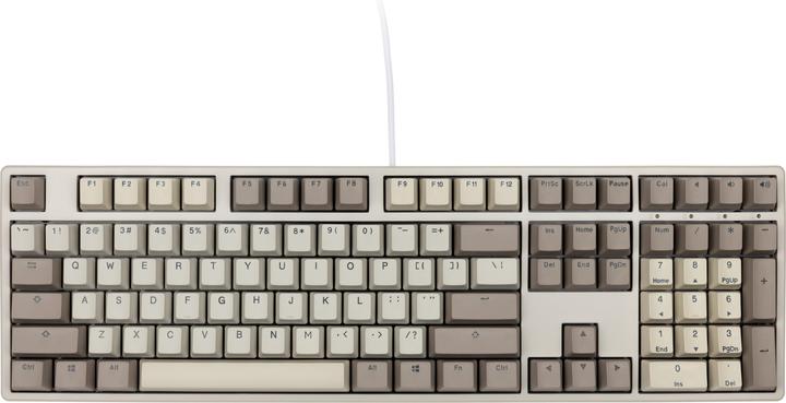 Produktbild Ducky Origin Vintage Gaming Tastatur, Cherry MX-Brown (US) (US, Kabelgebunden)