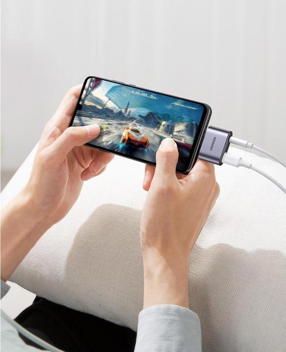 Productafbeelding Ugreen USB-C naar 3.5mm Audio Adapter met DAC Chip