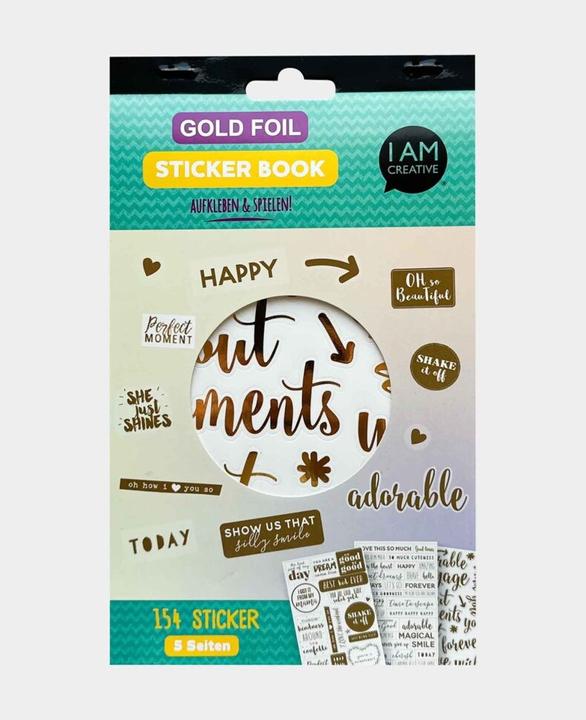 Produktbild I Am Creative Stickerbuch