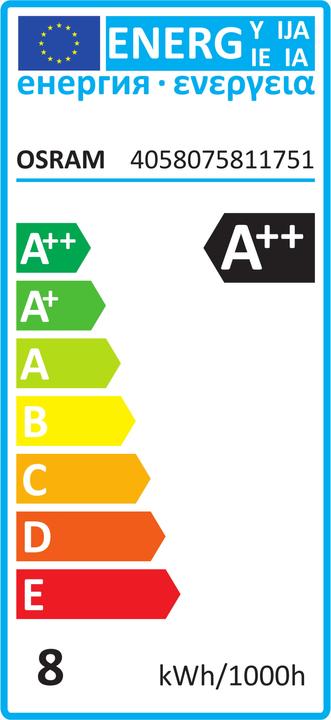 Energy Label Osram Superstar Line (R7s, 8 W, 1055 lm, 1 x, E)