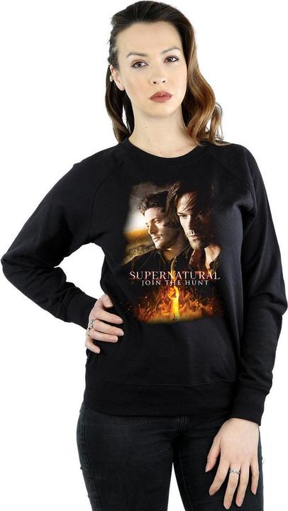 Produktbild Supernatural Flaming Poster Sweatshirt (M)