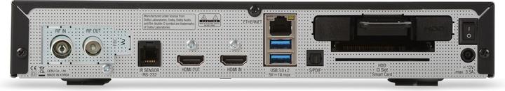 Actual product image Vu+ Uno 4K SE (4 GB, DVB-C, CI Shaft)