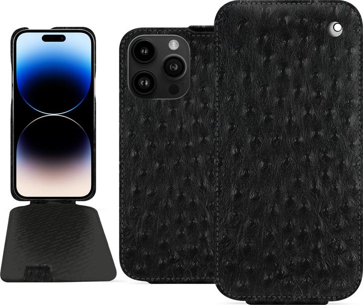 Productafbeelding Noreve Lederen omslag verticaal (Apple iPhone 15 Pro Max)